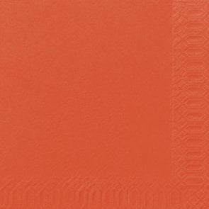 Servett Duni 3-lag Sun Orange 33x33cm