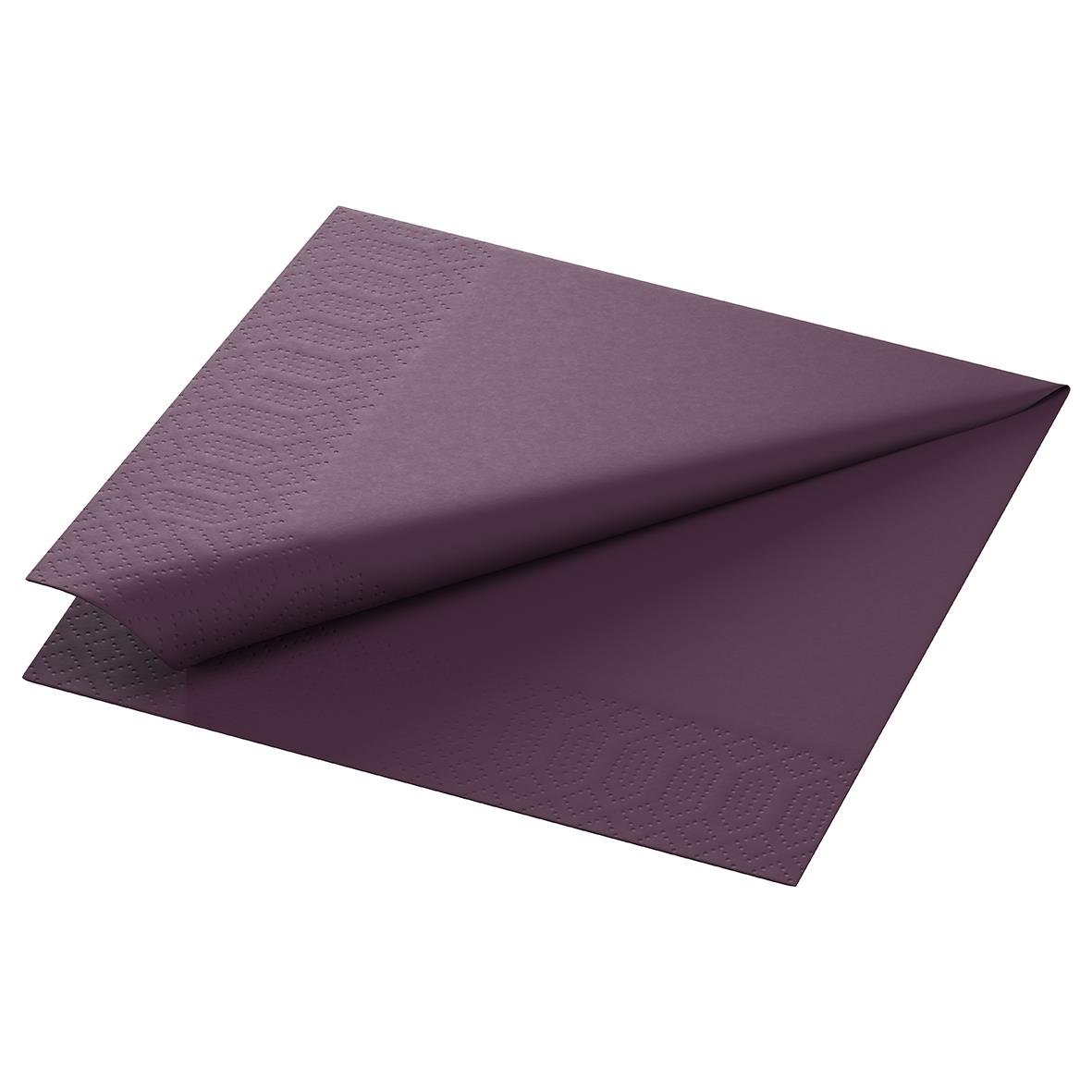 Servett Duni 3-lag Plum 33x33cm i lila färg