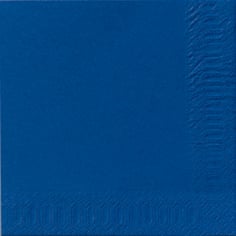 Servett Duni 1-lag Mörkblå 33x33cm