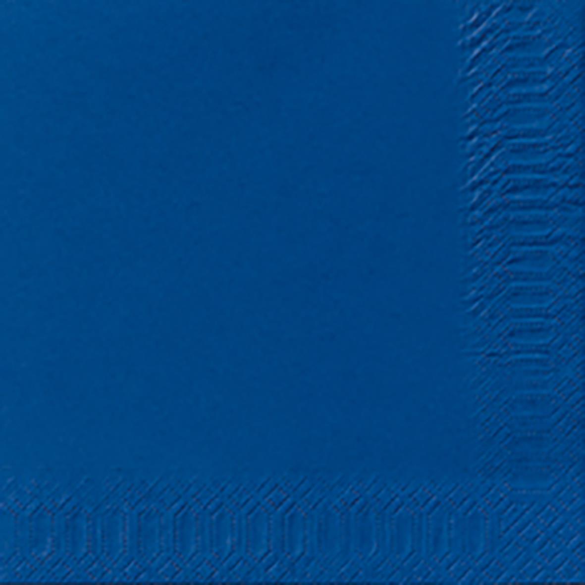 Mörkblå servett Duni 3-lag 33x33cm