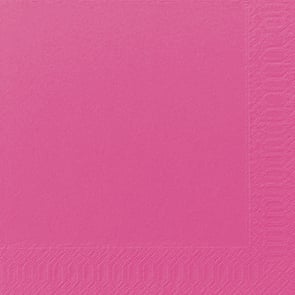 Fuchsiafärgad servett Duni 3-lag 33x33cm