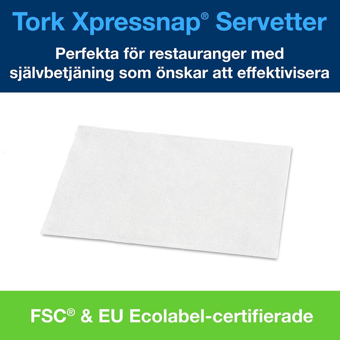 Dispenserservett Tork N4 2-lag Vit 16,5x21,3cm 61050092_5