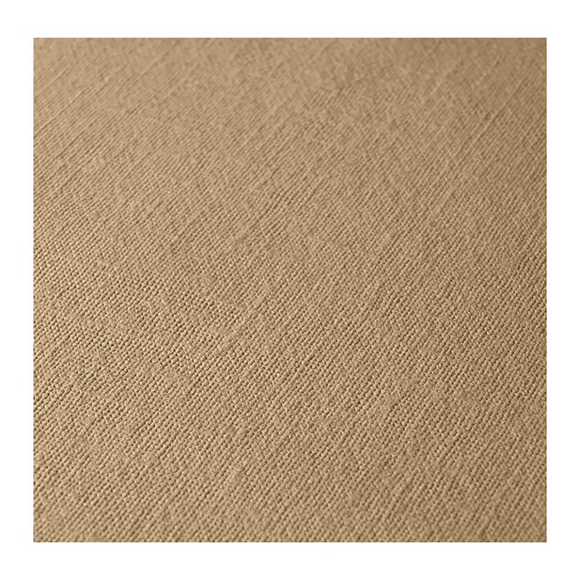 Beige servett i linmönstrad design, storlek 39x39cm