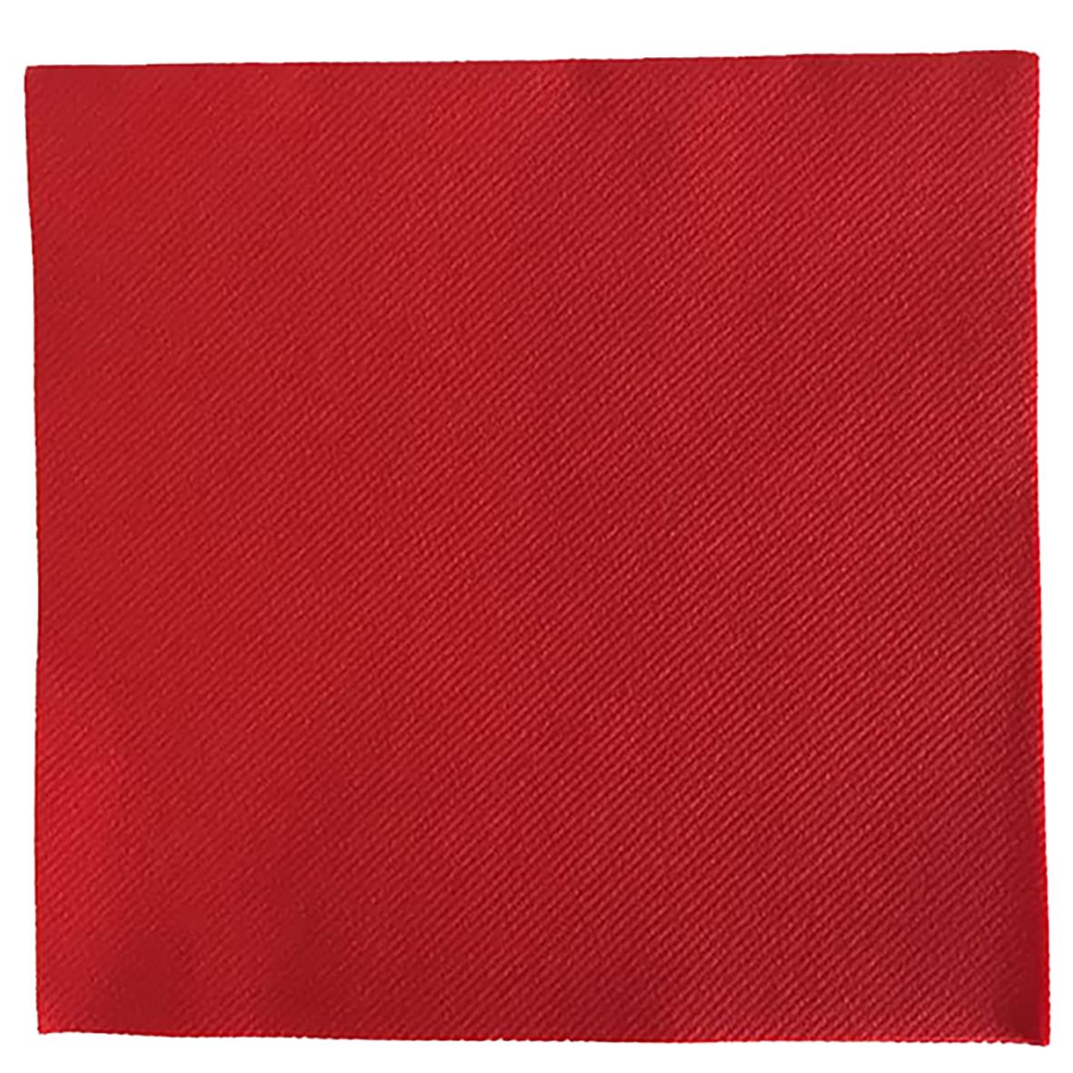 Röd servett Airlaid 40x40cm