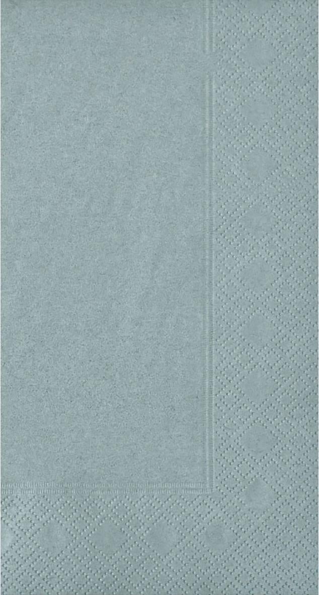 Grå trelagersservett 40x40cm med mönster och textur