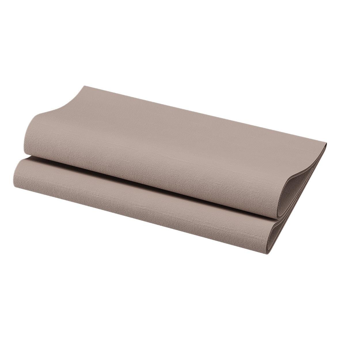 Servett Duni Dunisoft Bio Greige 40x40cm, vikbar servett i beige färg