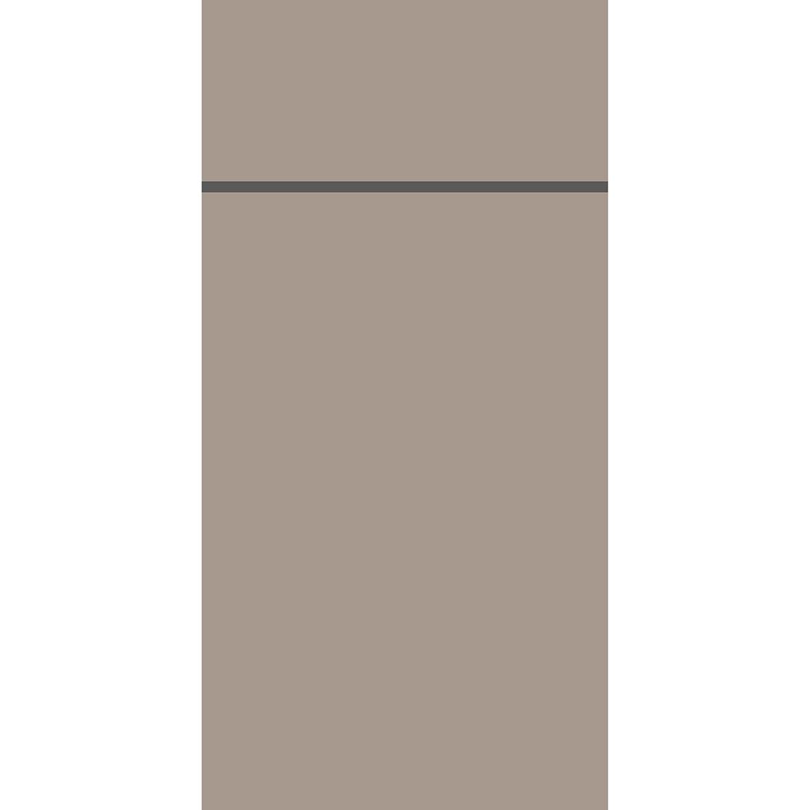 Servettficka Duni Dunisoft i gråbeige färg, 40x33cm