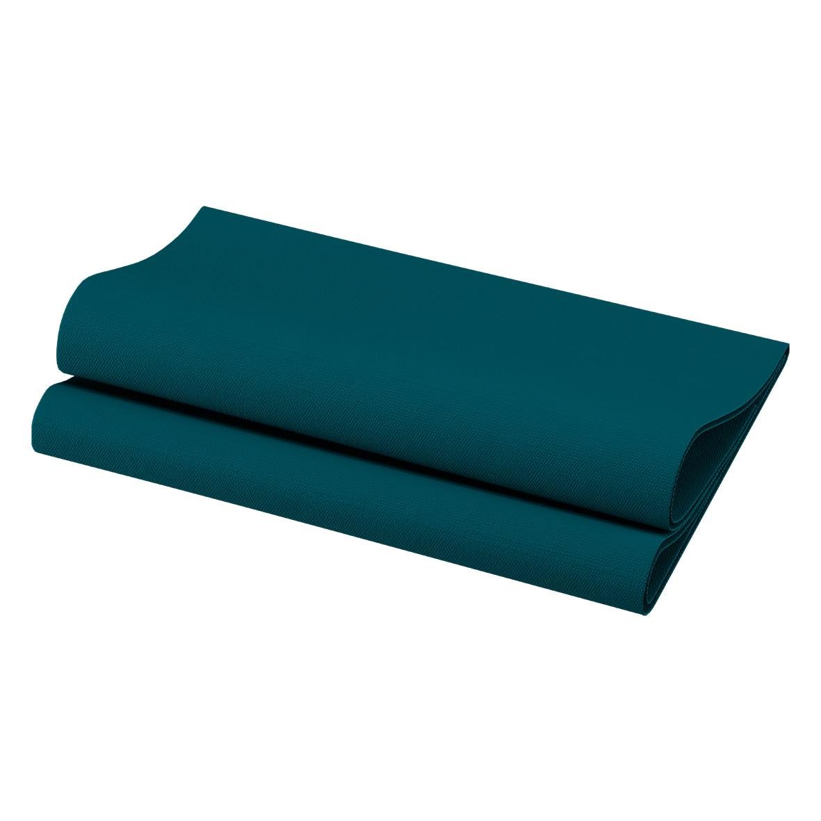 Servett Duni Dunisoft Bio Teal 40x40cm vikta i tre lager