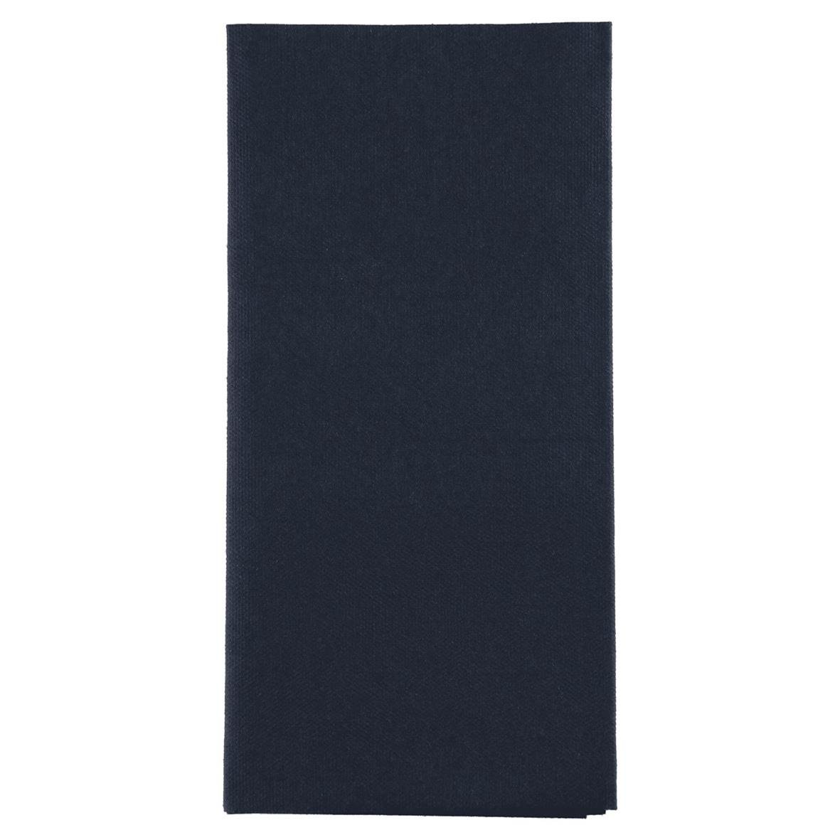 Navyblått tygstycke eller handduk som är vikta