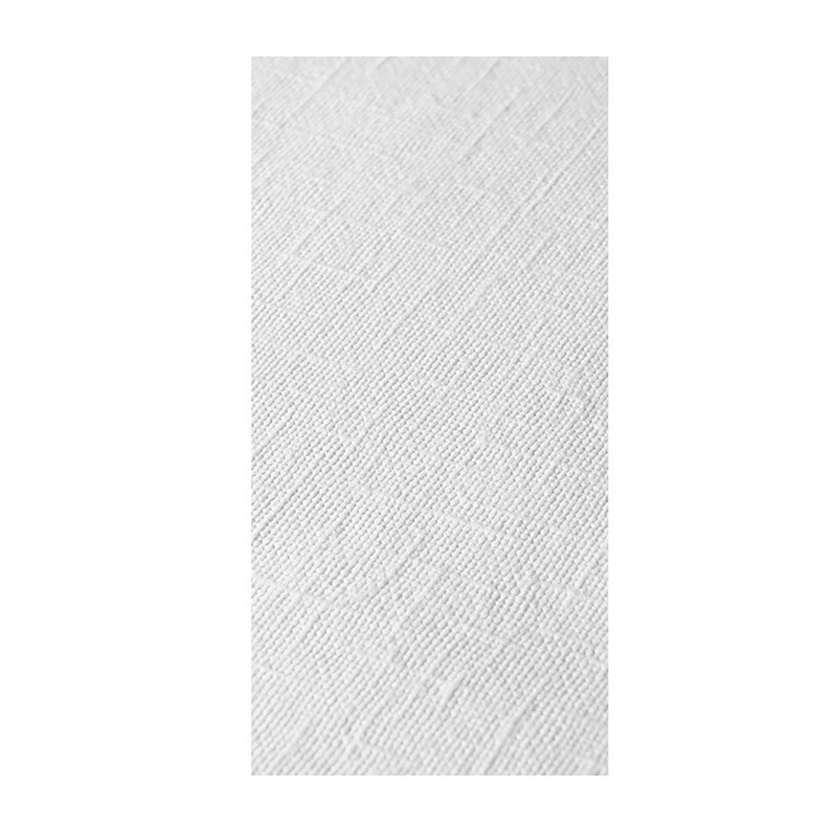 Vit servett i linstil med måtten 39x39cm och vikt 1/8