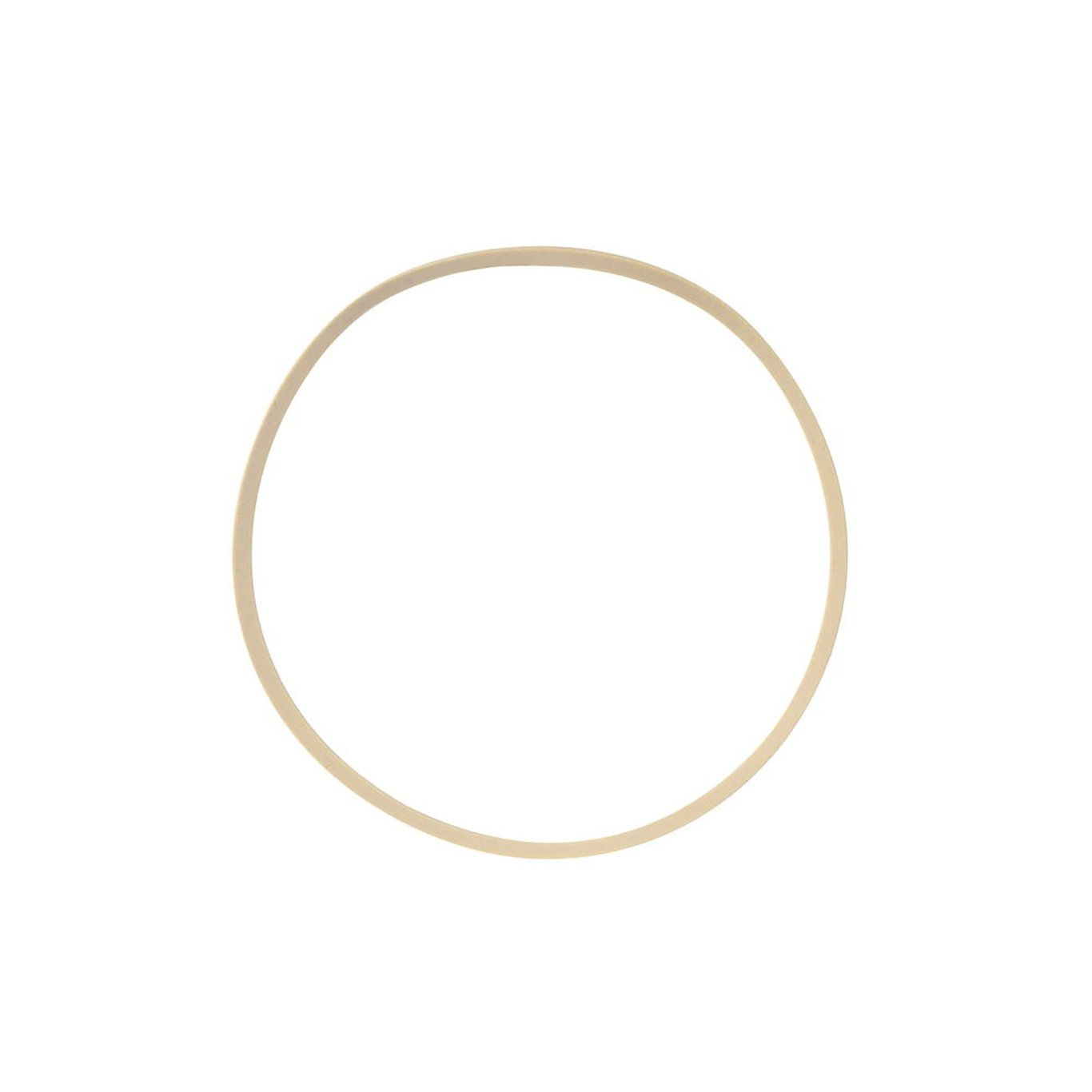 Stor, beige gummiband från Duni Atlantis Large