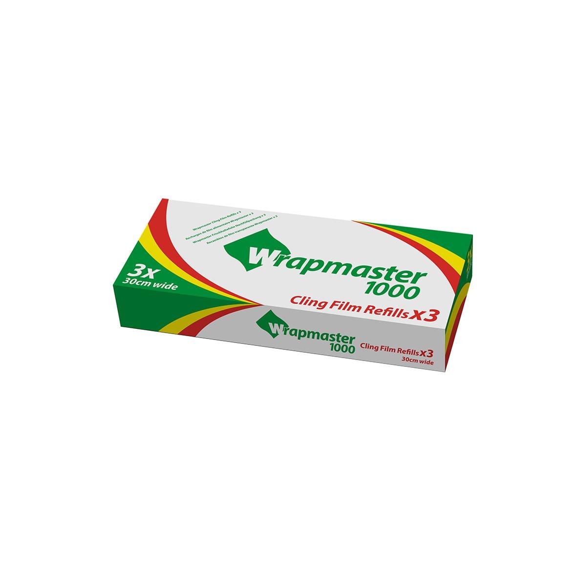 Matfilm Wrapmaster PVC 30cm x 100m för matförpackning