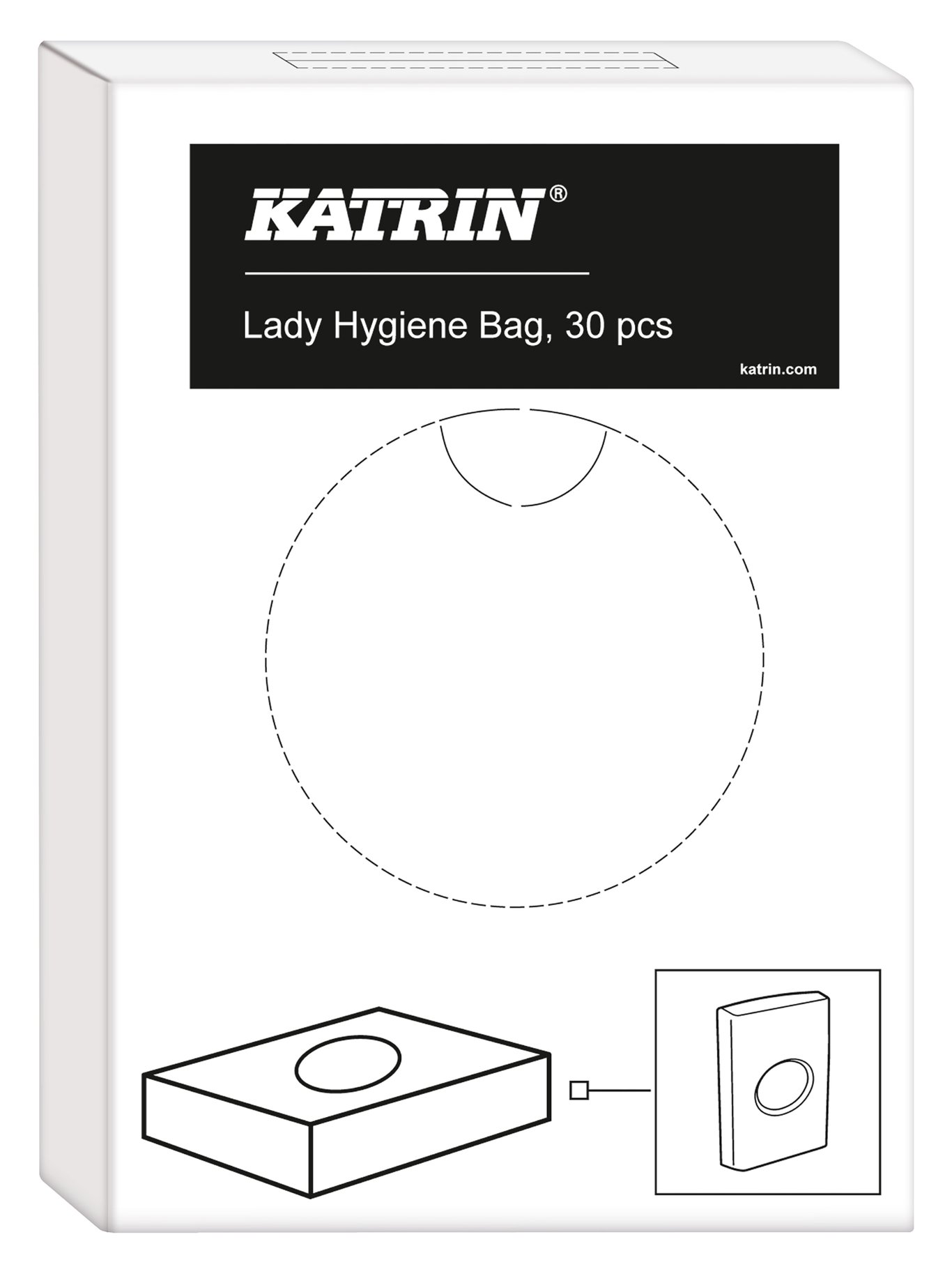Sanitetspåse Katrin Lady Plast 61200075