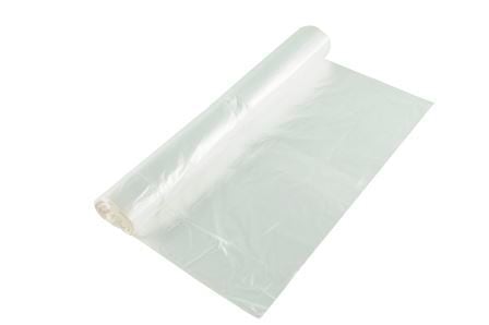Transparant soppåse HDPE 70L 12my för sopptunnor 700x800mm