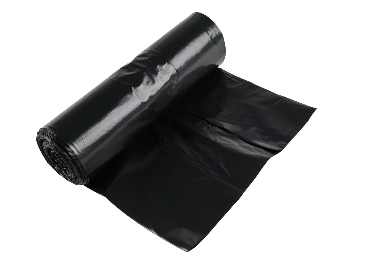 Sopsäck Polyreg LDPE 70L 50my Svart 600x900mm 61200142