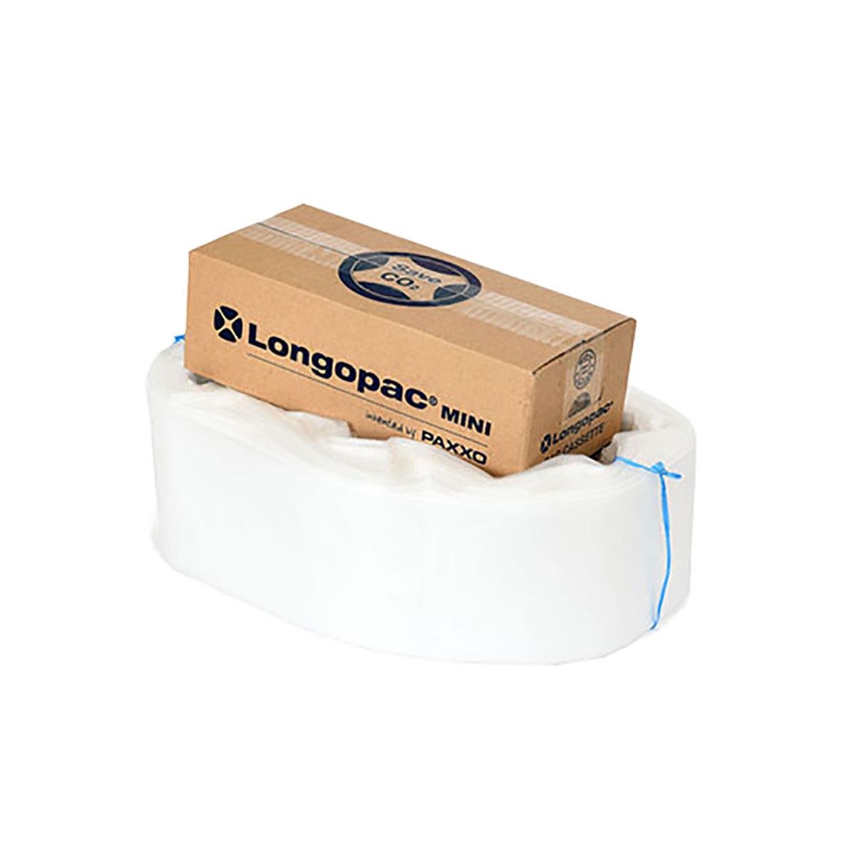 Transparent sopsäcksslang Longopac Mini Strong 45m med kartong