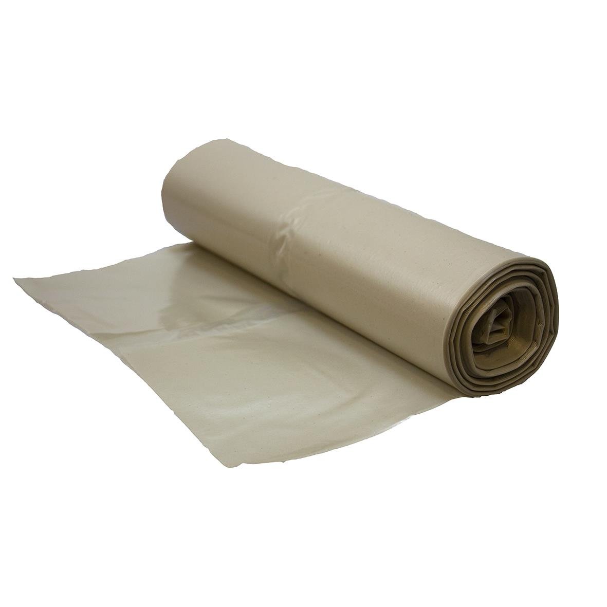 Transparent sopsäck Polyreg LDPE 160L 60my 800x1250mm, rullad