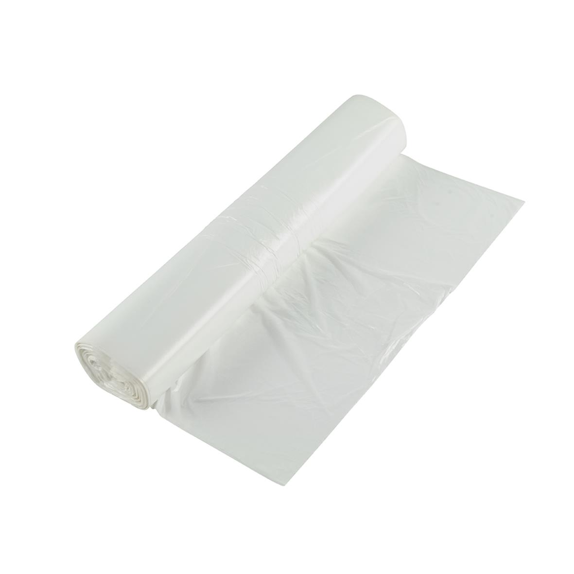 Vit soppåse LLD 25L 30my, 290x170x600mm, rullad