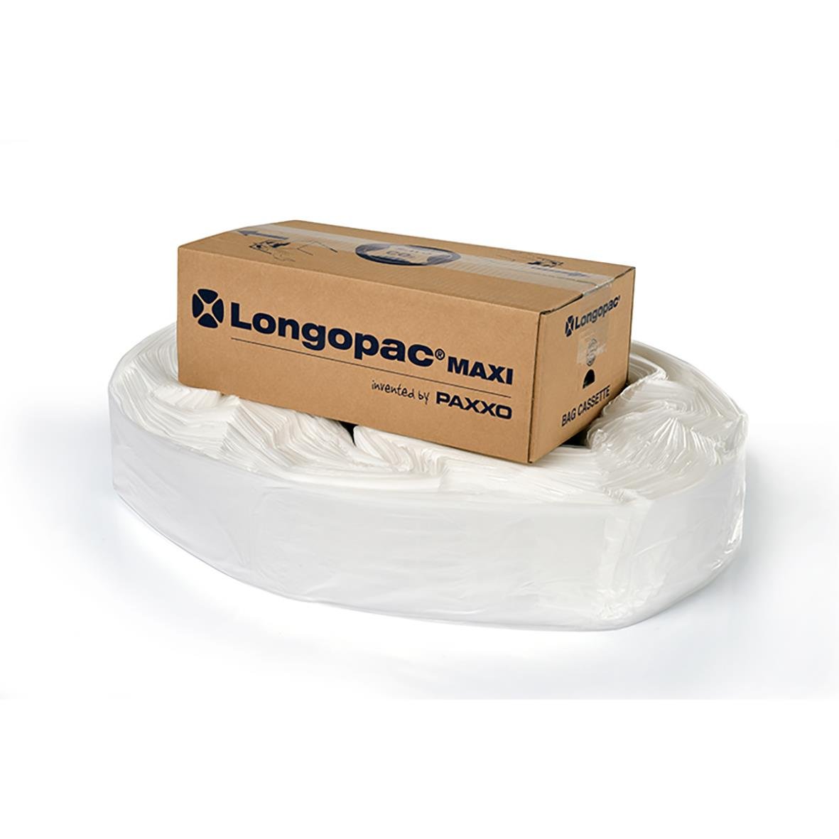 Sopsäcksslang Longopac Maxi Extra-Strong Transparent 70m