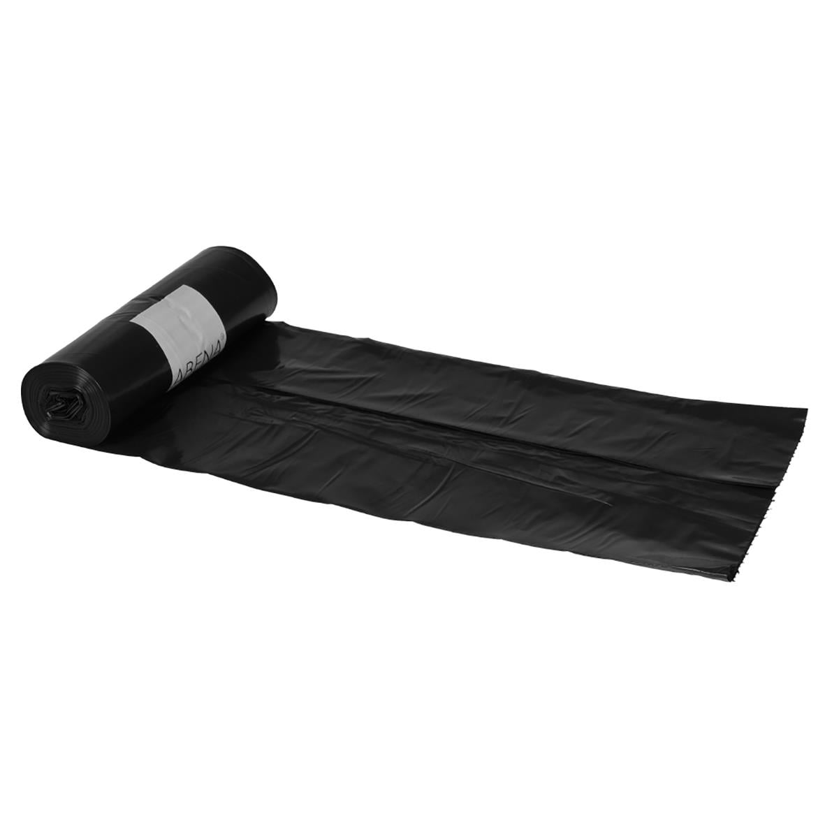 Svart sopsäck Supersäcken LLDPE 60L 35my 550x1030mm