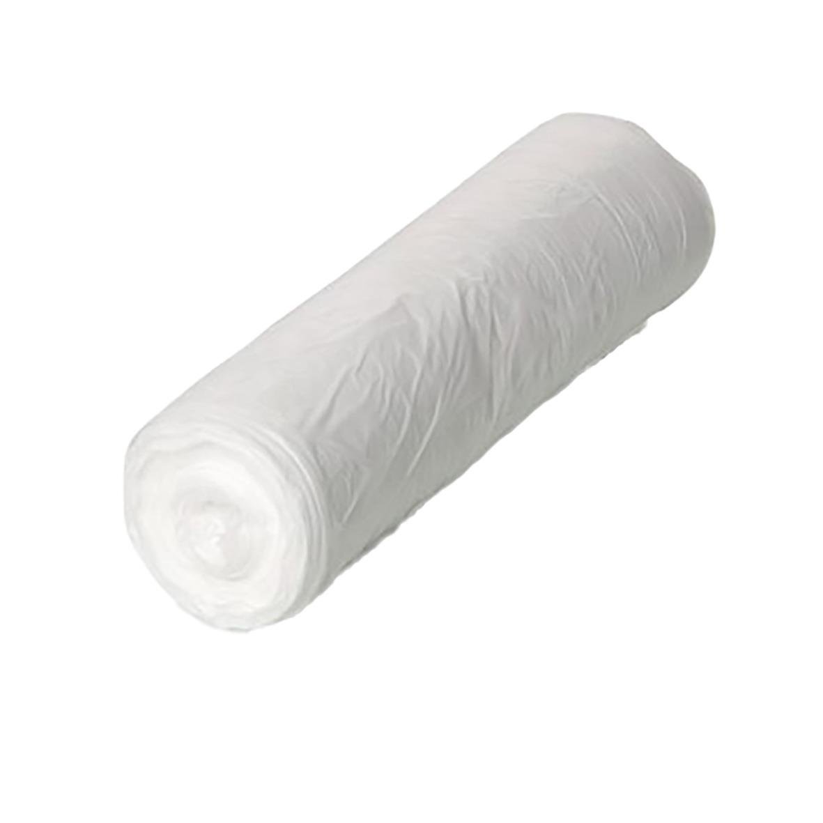 Vit soppåse HDPE 30L 8my, 510x570mm, rull