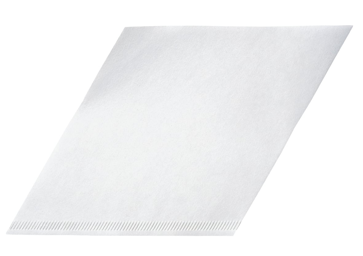 Vit Melitta Pyramid kaffefilter 202, enkel och praktisk för bryggning