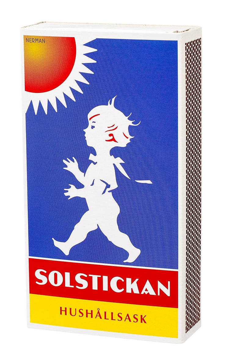 Tändstickor Solstickan Hushållsask 61500014