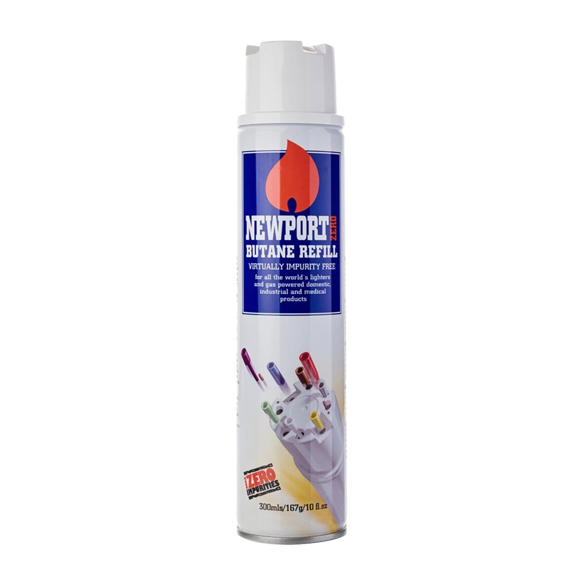 Butangas refill 300ml 168g i sprayflaska för tändare