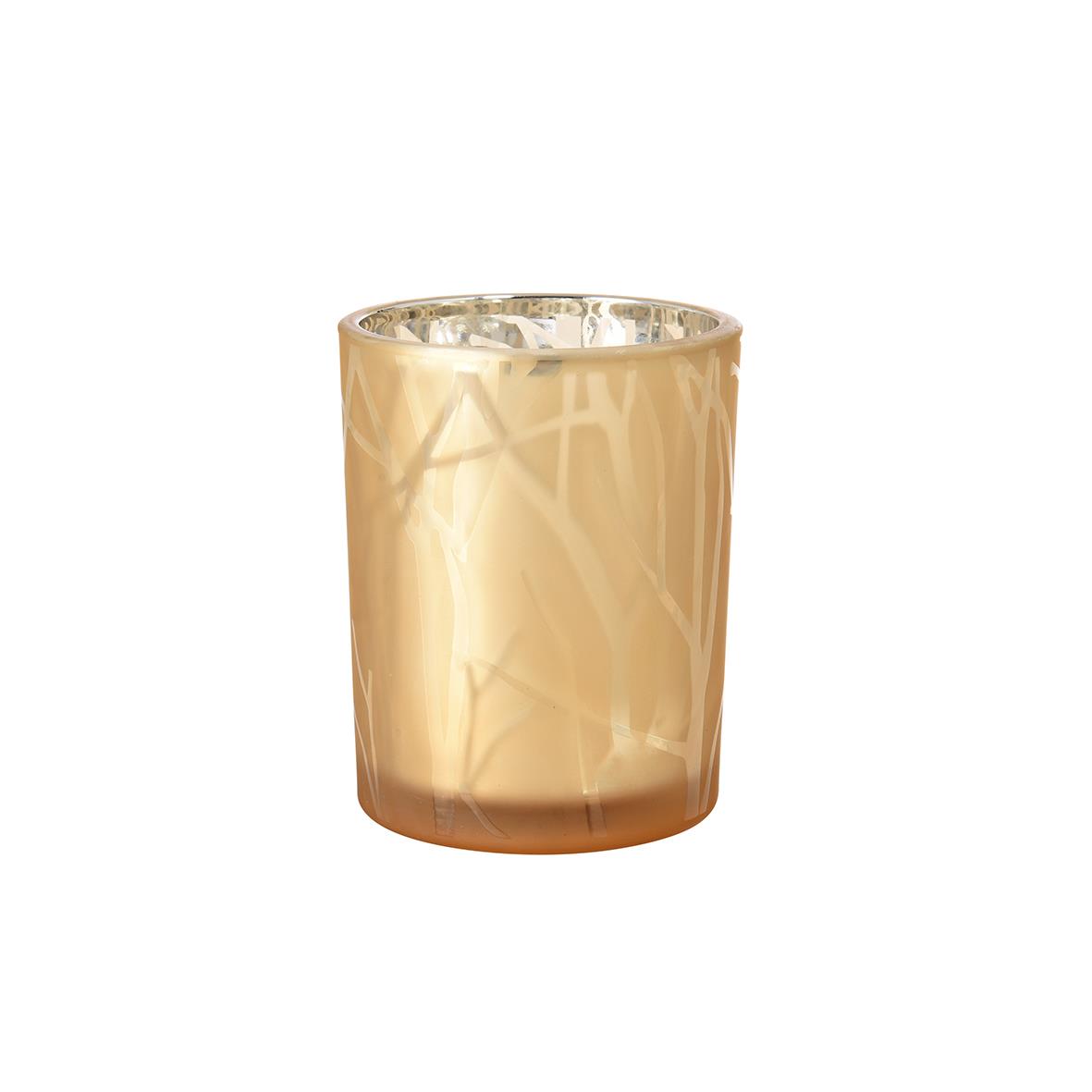 Ljushållare Duni Shimmer Sand 100x80mm