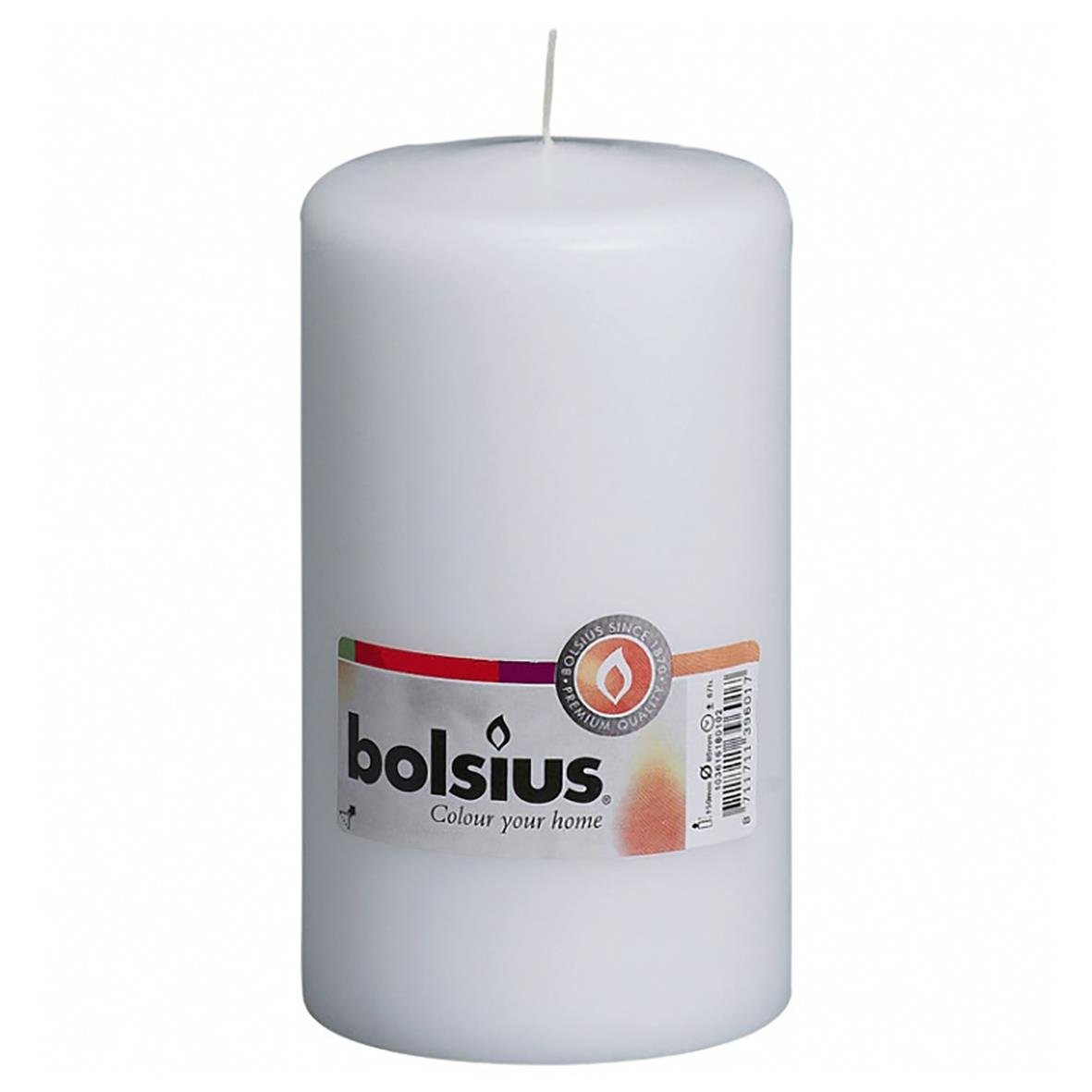 Blockljus Vit 60x165mm