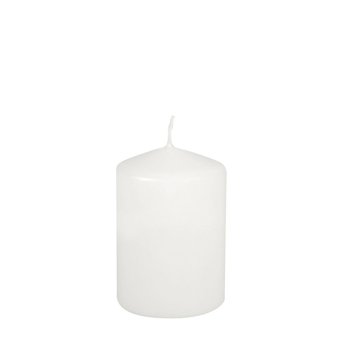 Vit blockljus på 69x100mm