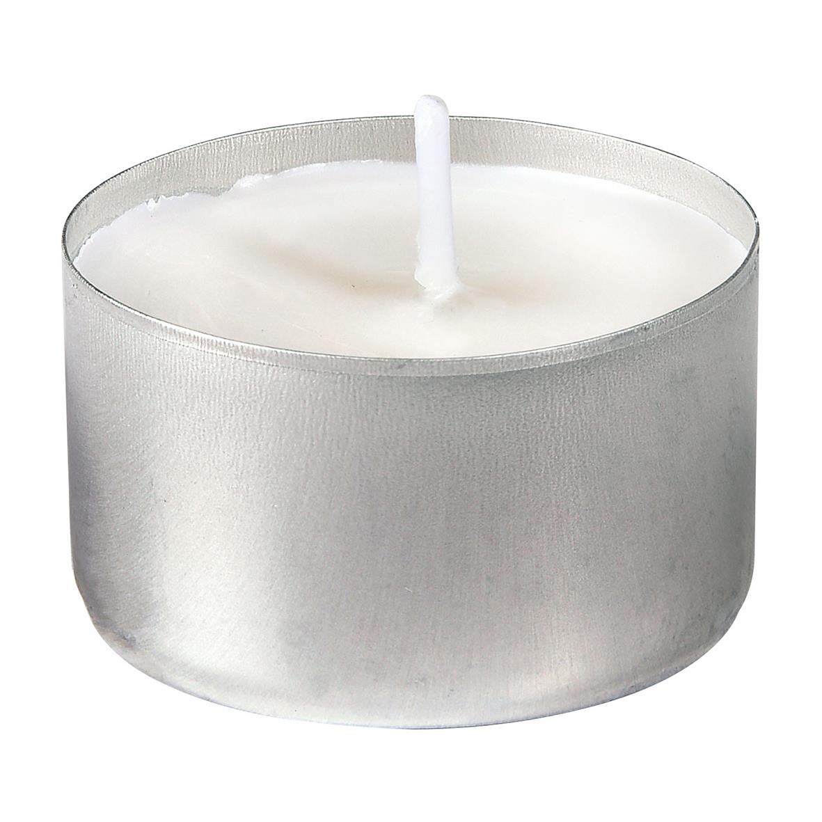 Värmeljus Anton 6h Vit 38mm i glasbehållare