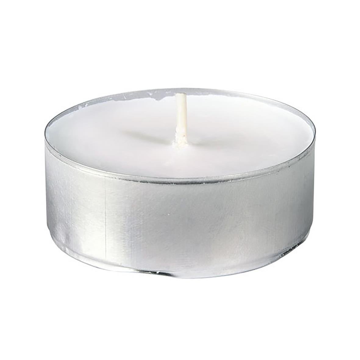 Värmeljus Anton 9h Vit 58mm i metallbehållare
