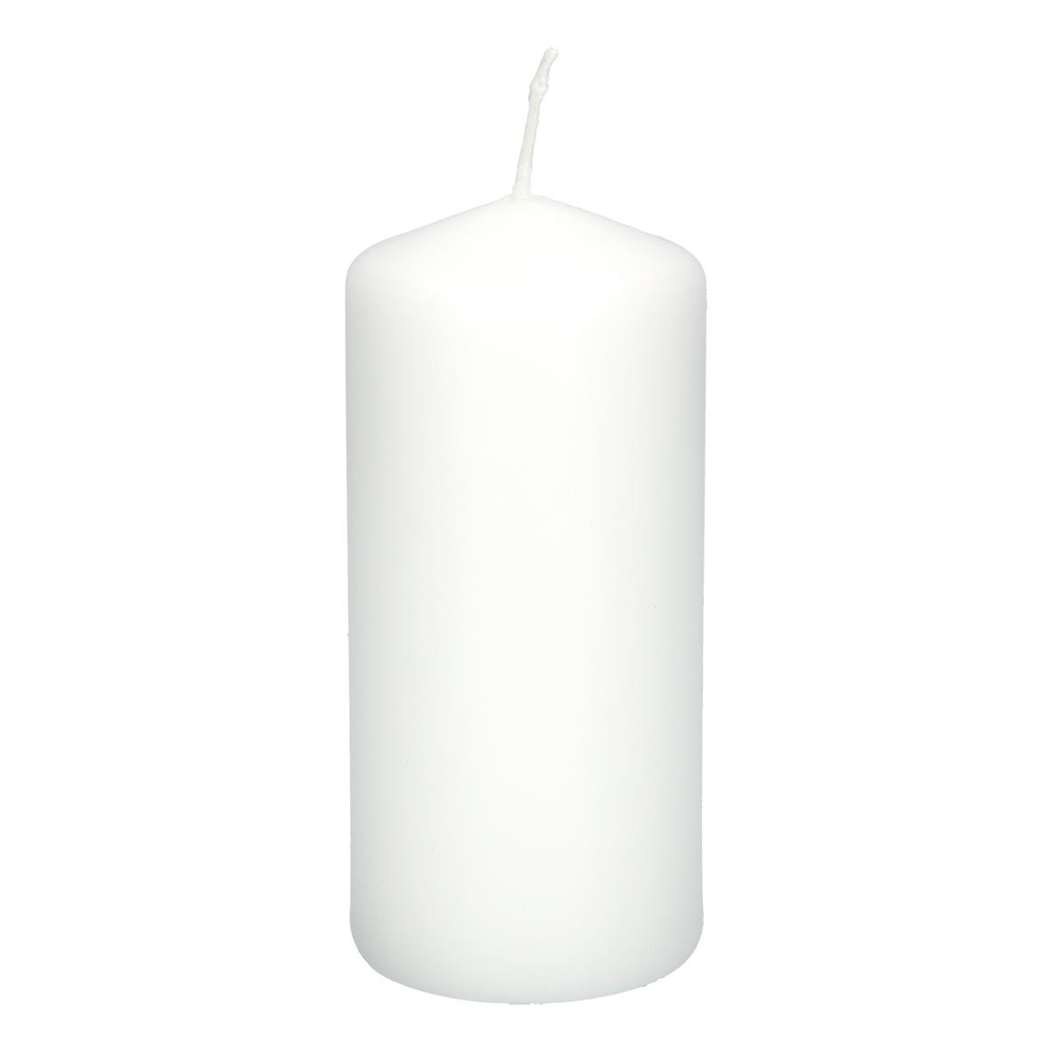 Vit blockljus Anton Paraffin 30h 6x13,5cm