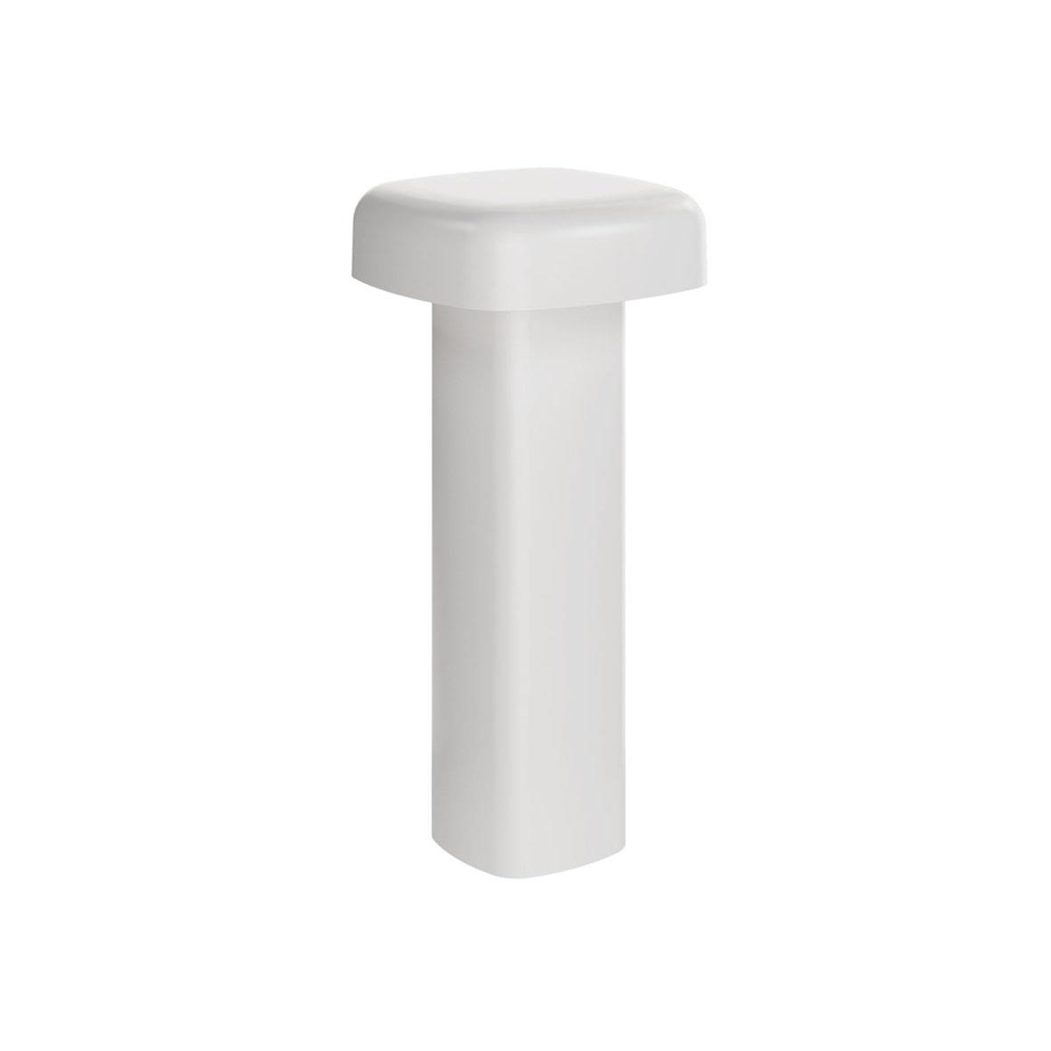 Vit bordslampa LED Duni Cordless Quadro i modern design