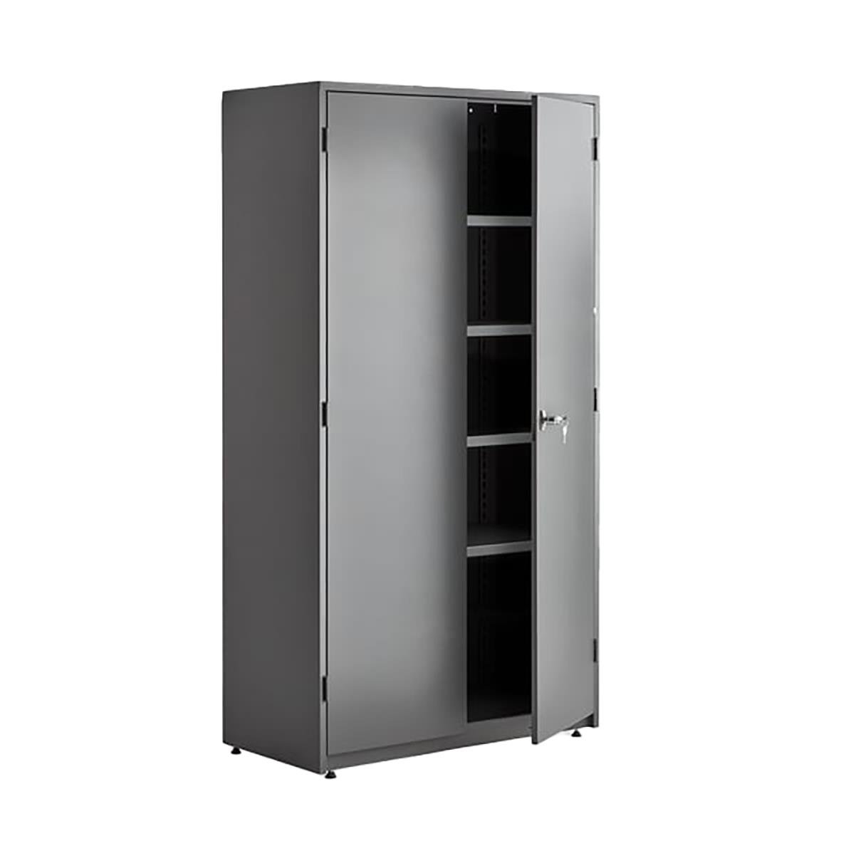 Förvaringsskåp Supply Grå 1900x1020x500mm med två dörrar och hyllor