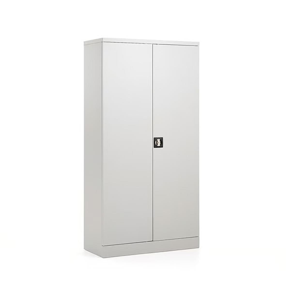 Förvaringsskåp Click Grå 1800x916x422 mm med dubbla dörrar och lås