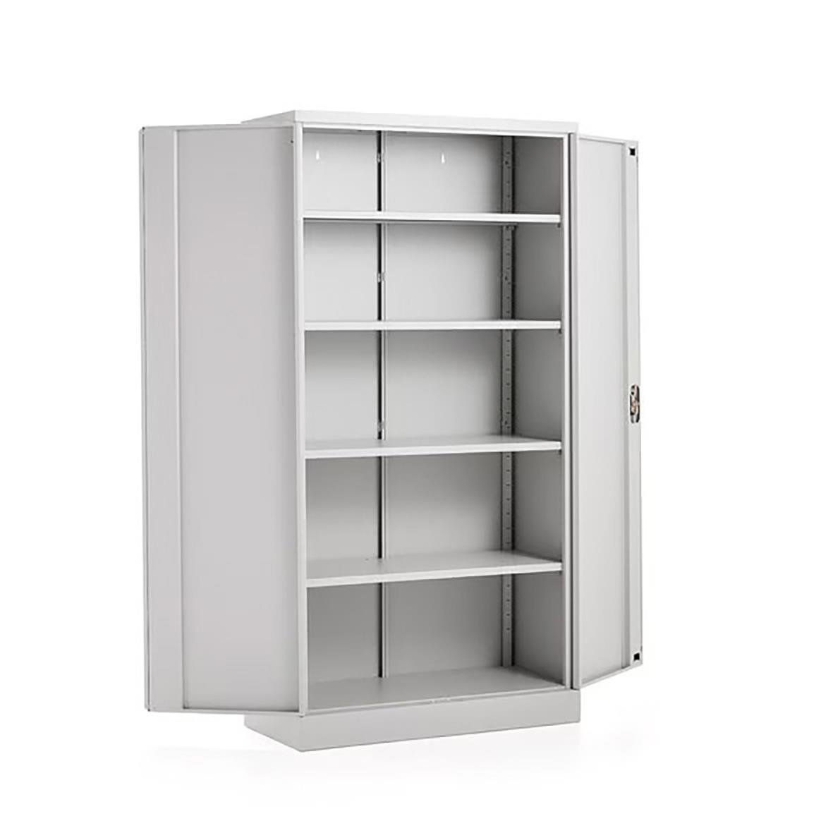 Förvaringsskåp Click Grå 1800x916x422 mm med hyllor och lås