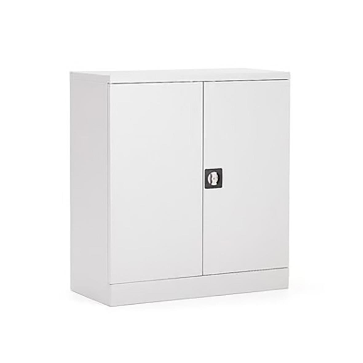 Förvaringsskåp Click Grå 1000x916x422mm med lås och två dörrar