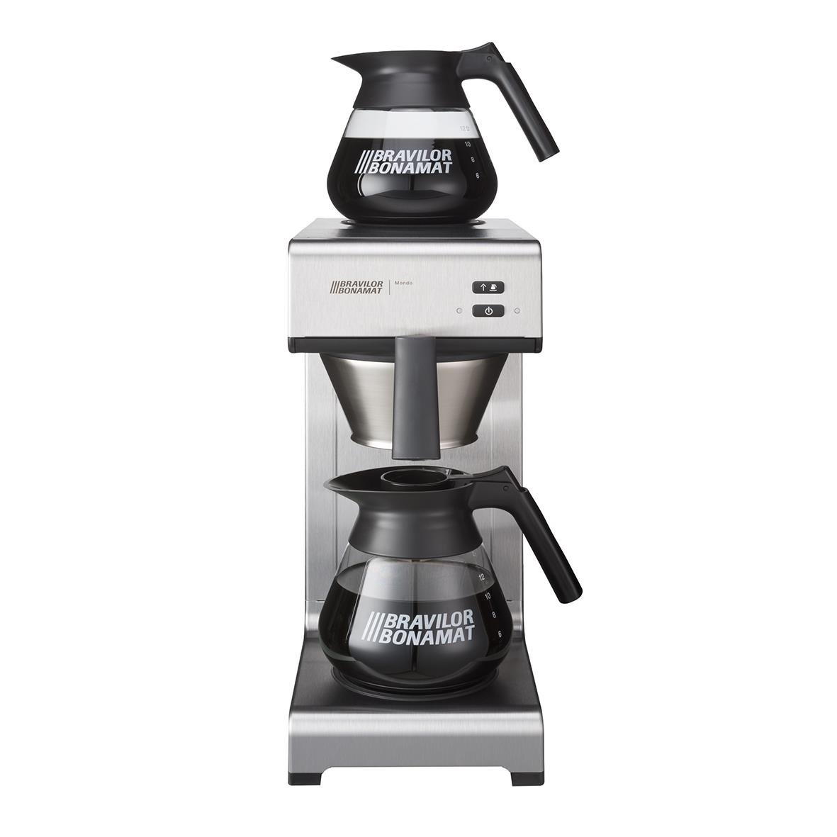 Kaffebryggare Bonamat Mondo 2 med två glaskannor