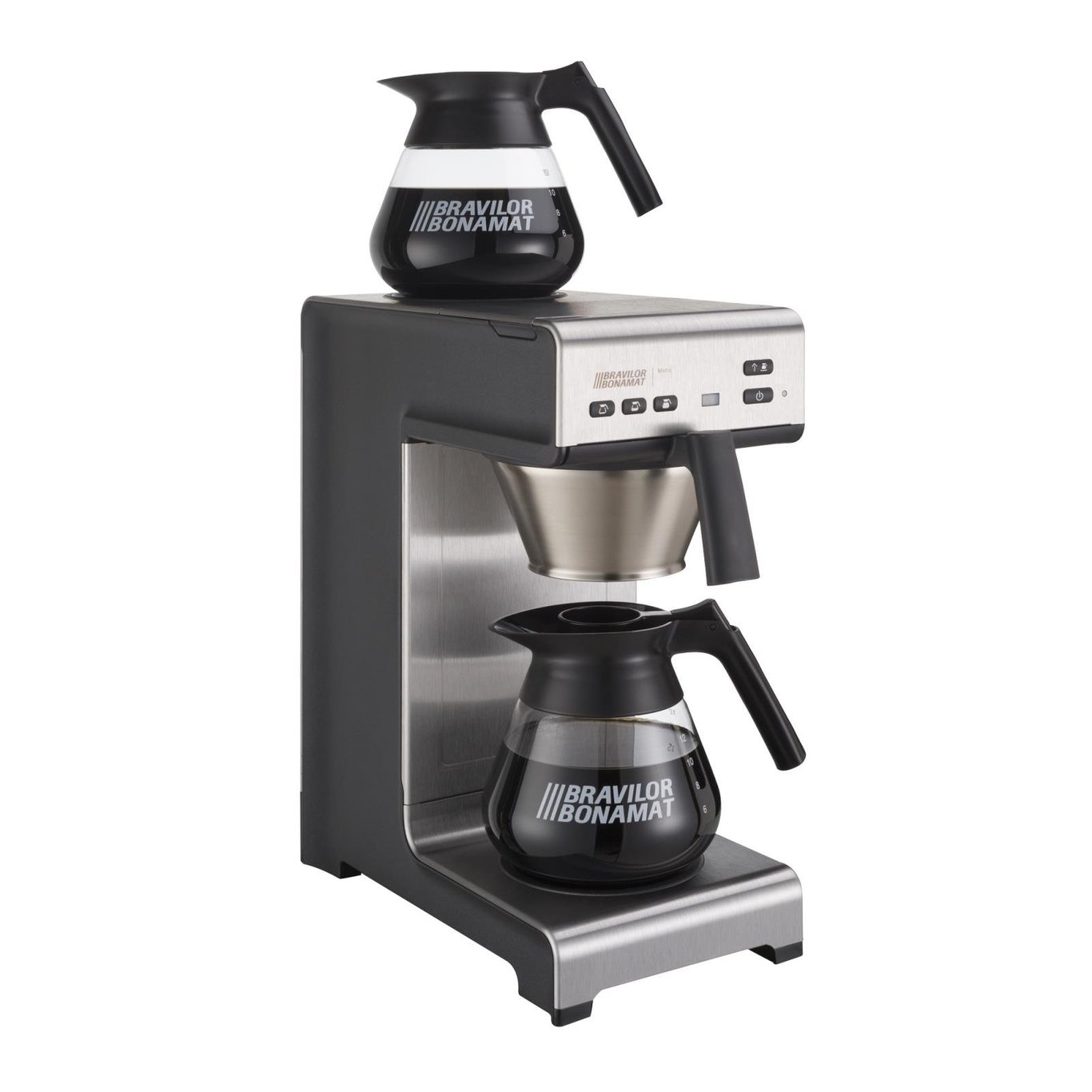 Kaffebryggare Bonamat Matic med två behållare och digital kontroll