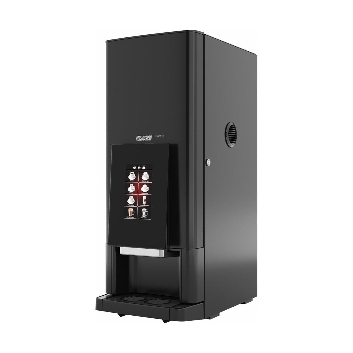 Kaffemaskin Bonamat FreshMore 310 Touch i svart med pekskärm och dispenser