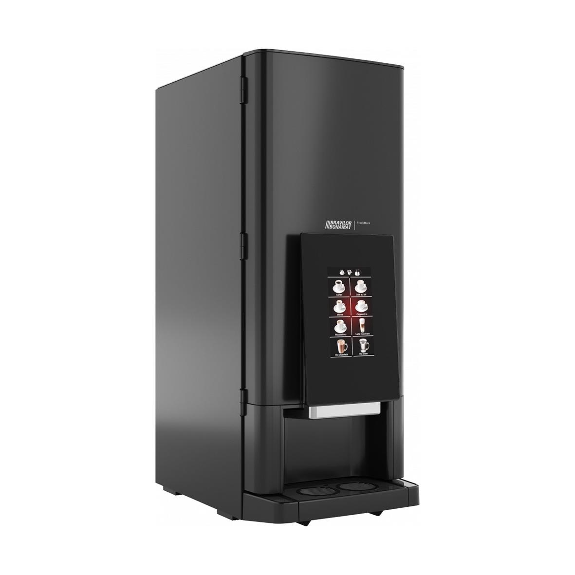 Kaffemaskin Bonamat FreshMore 310 Touch i svart med pekskärm och droppbricka