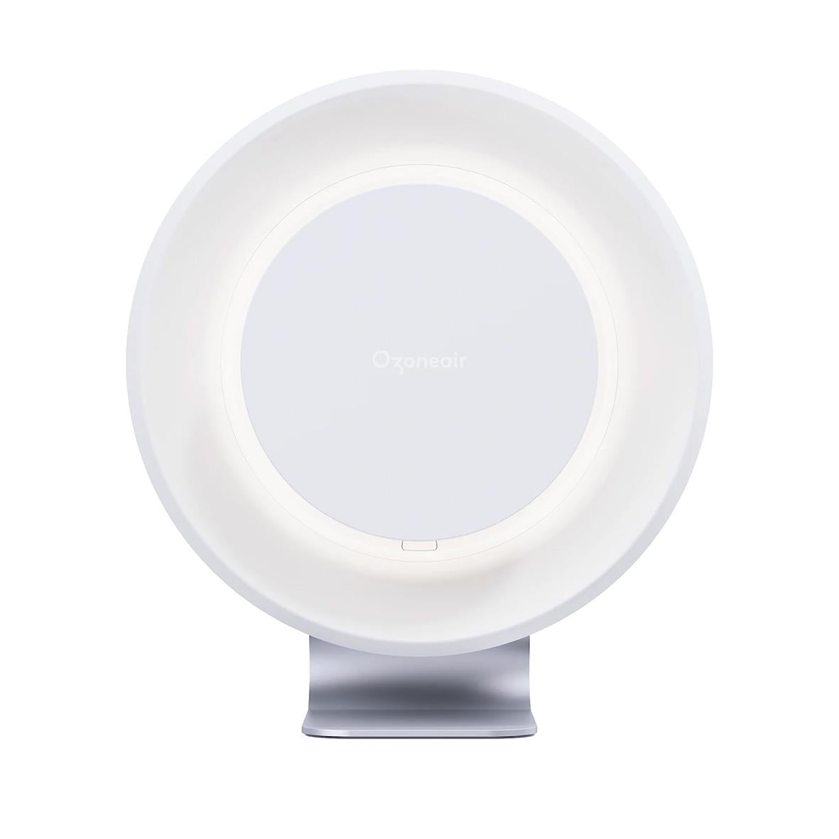 Luftrenare Ozoneair Purify 60 Pro i vitt design med rund form och bas