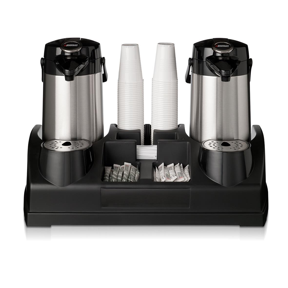 Termosstation Bonamat för 2 termosar och tillbehör med koppar och tillbehör