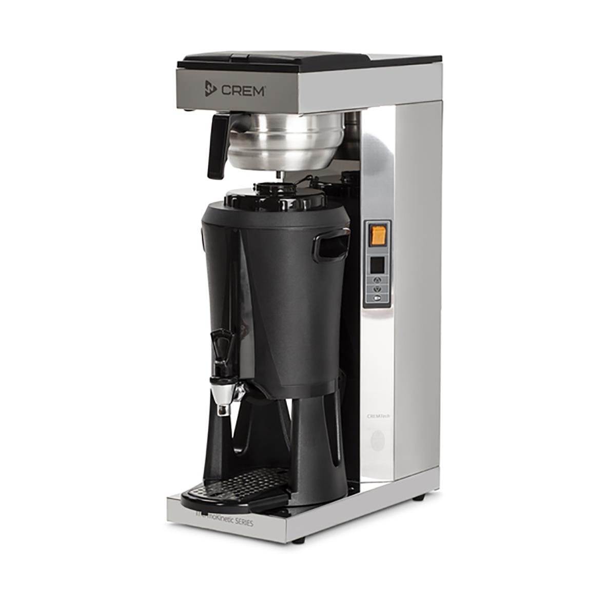 Kaffebryggare Crem Gold A 2,5 L i silver och svart design