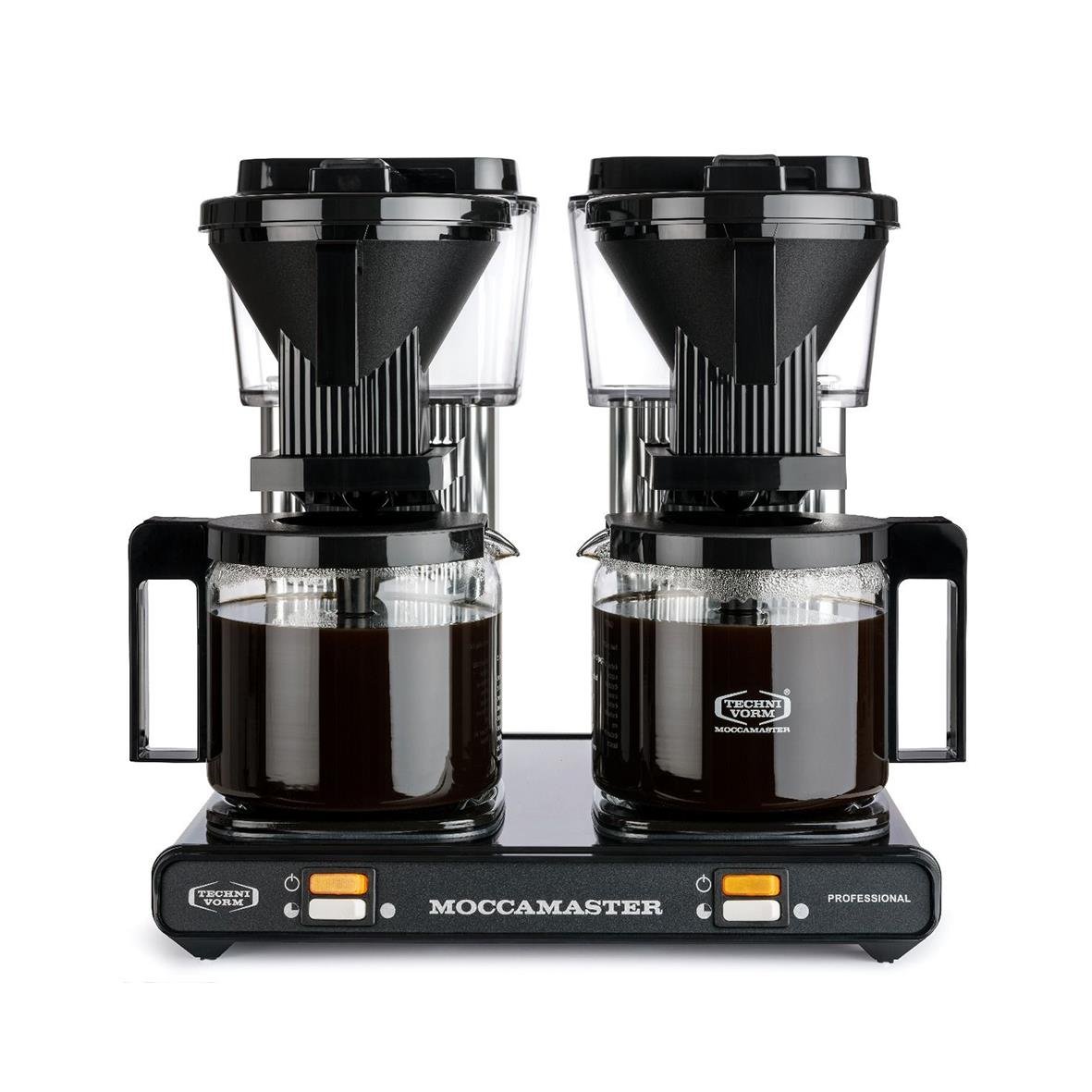 Kaffebryggare Moccamaster Professional Dubbel Svart/silver 63010221_1
