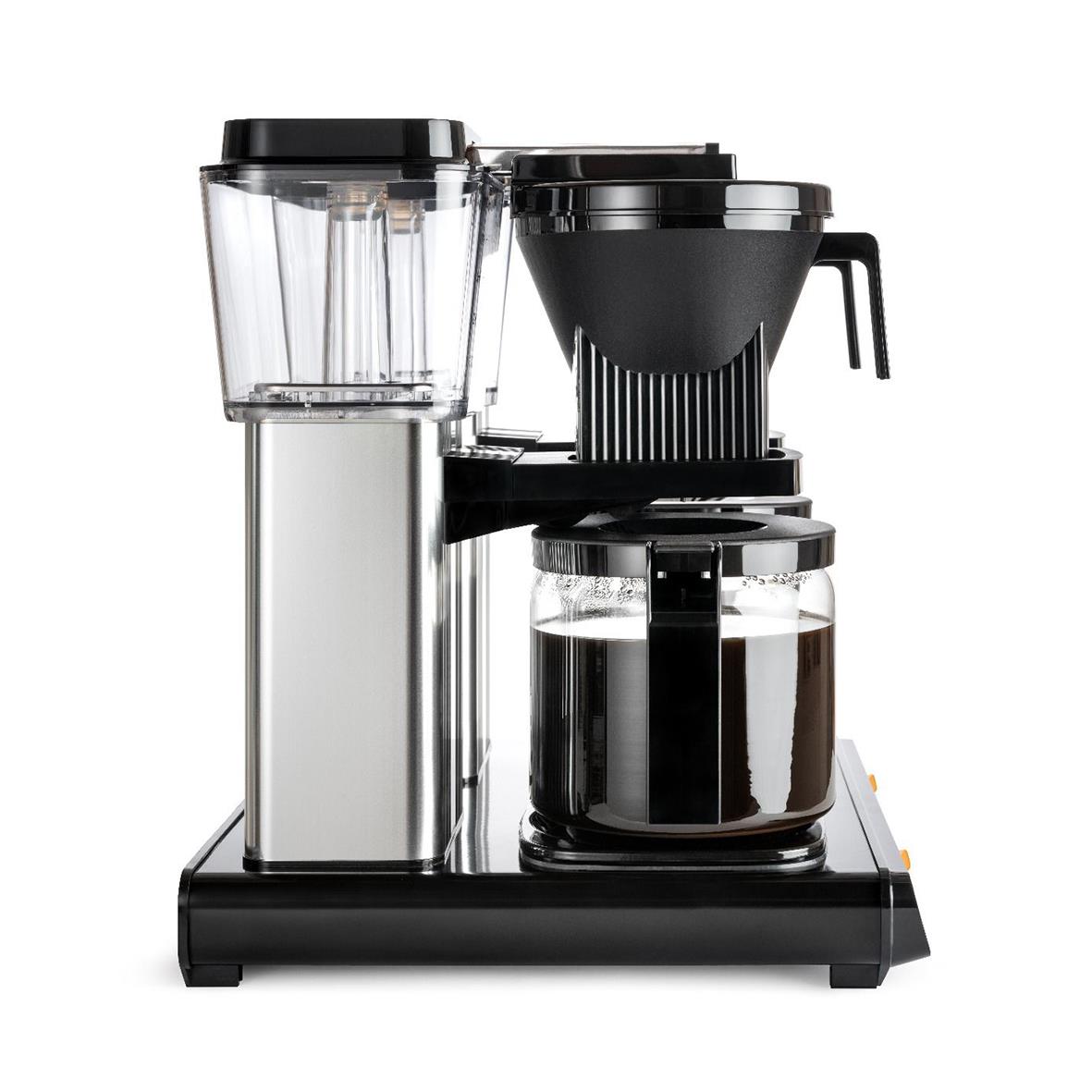Kaffebryggare Moccamaster Professional dubbel svart och silver