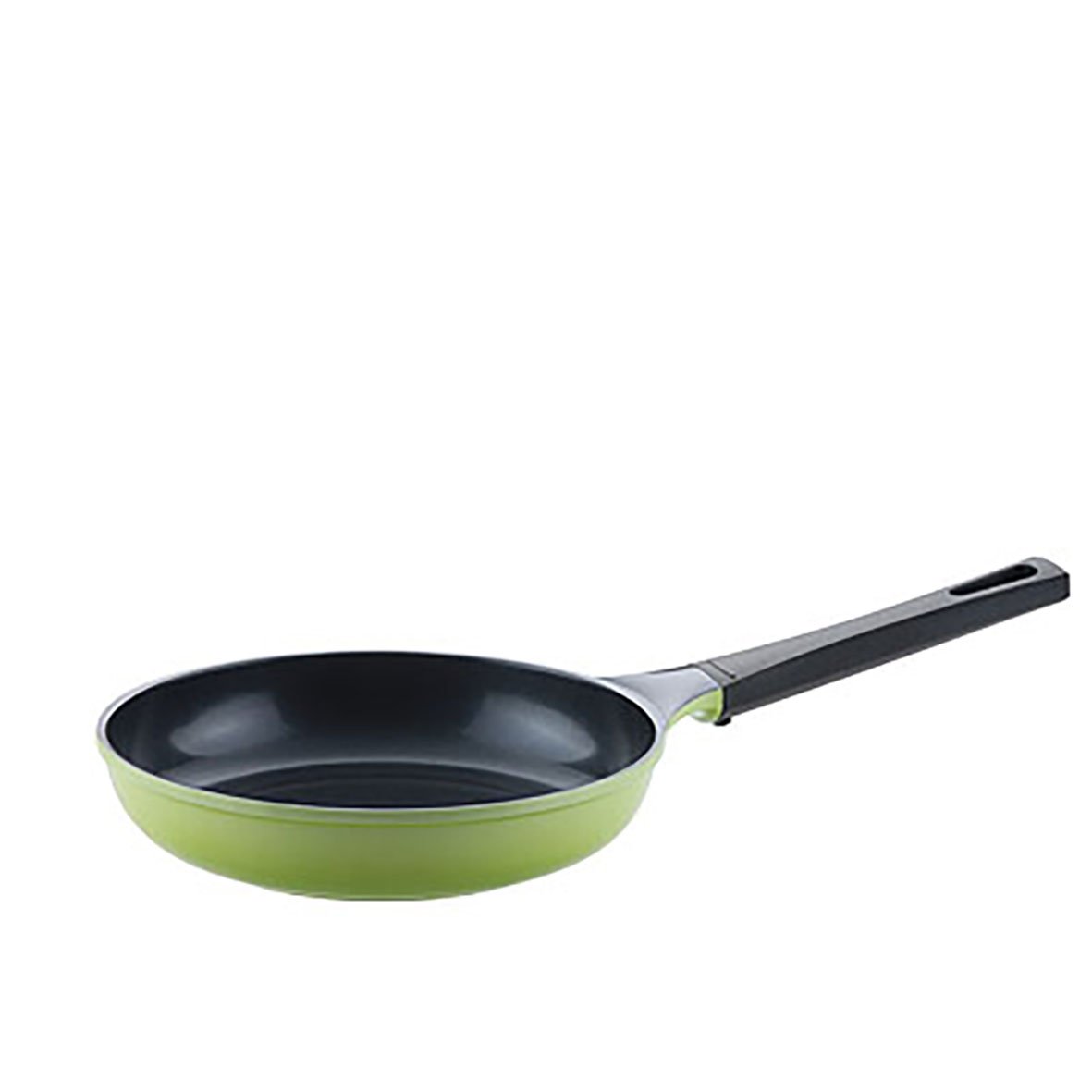 Grön stekpanna OBH Nordica Eco Kitchen Ø24cm med svart handtag