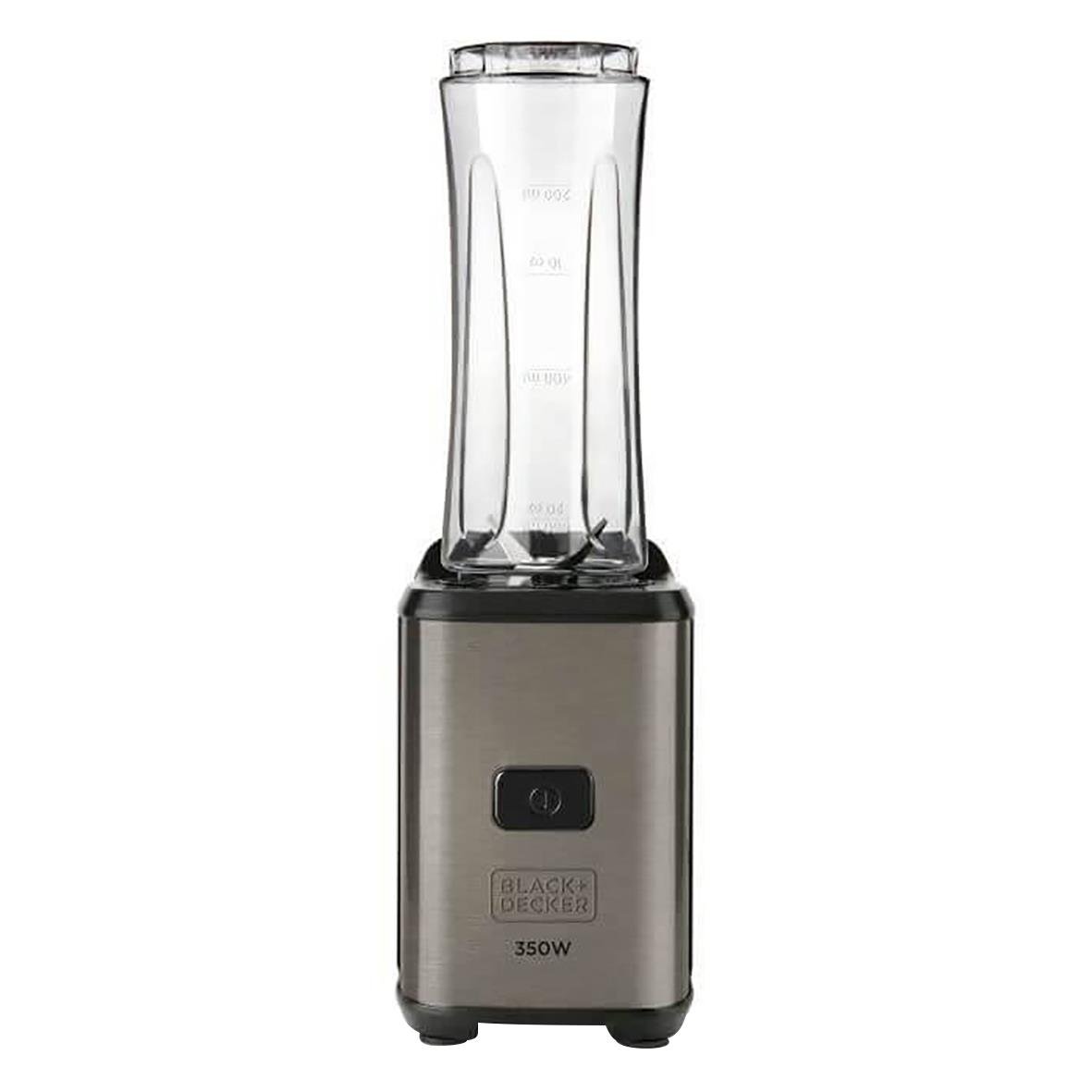 Blender Black+Decker smoothie to go 350W med svart och silver design